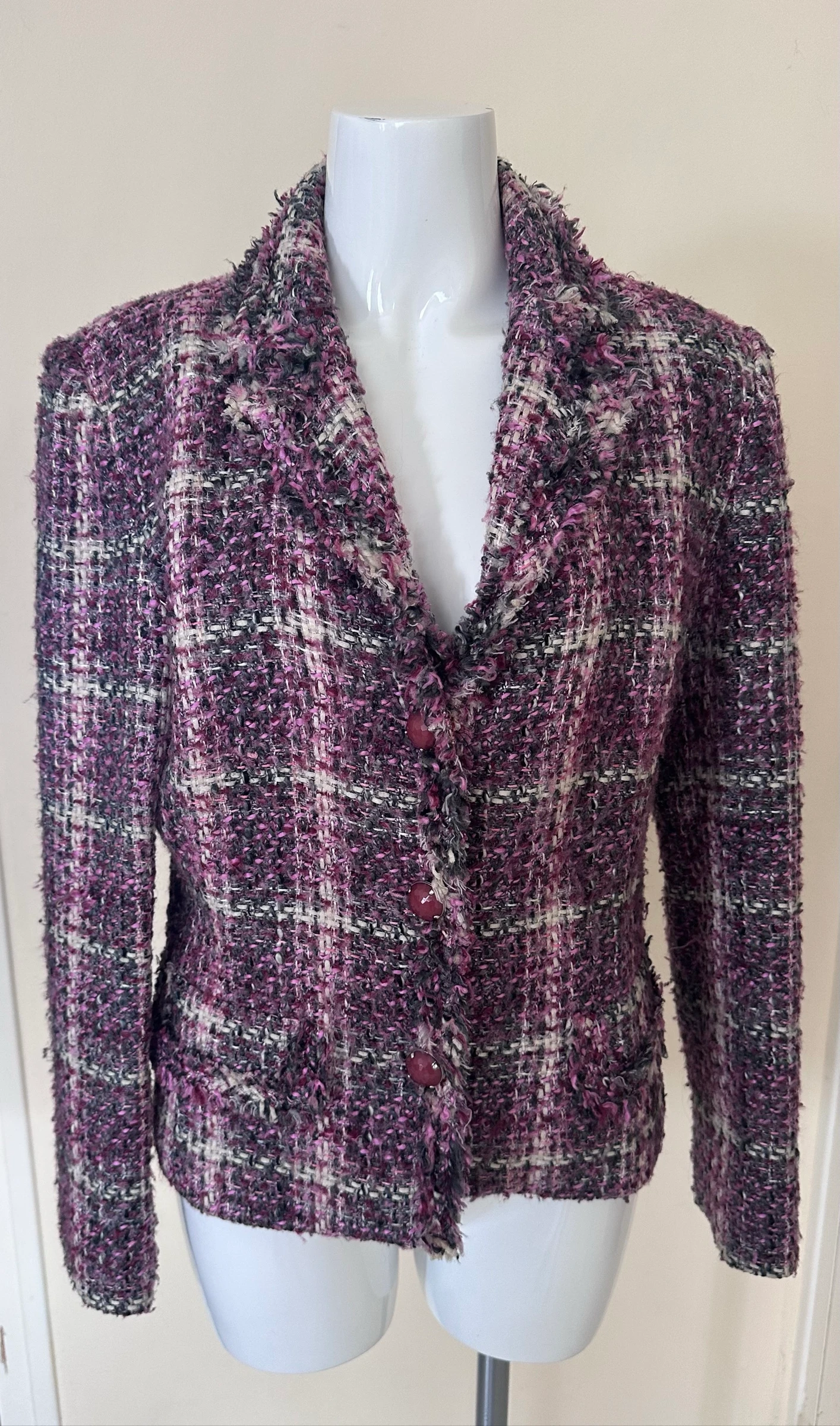 Chaqueta Blazer de alta gama Un Jour Ailleurs Paris – Talla 40 – Excelente estado – photo 3
